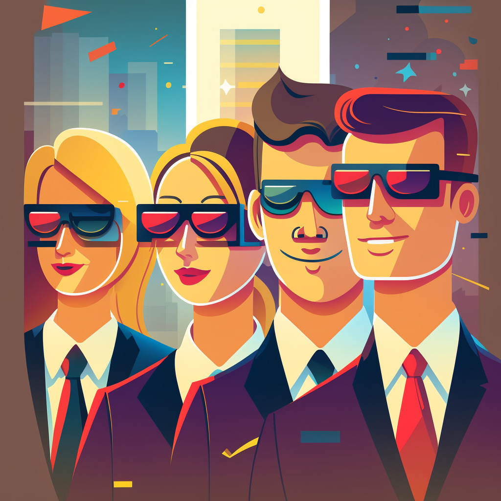 **corporate employees in team event** - Upscaled by (fast)