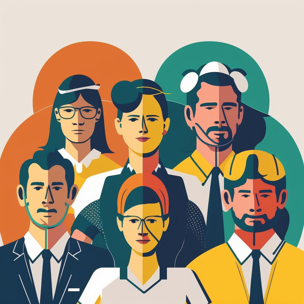 **corporate employees in team event** - Upscaled by (fast)